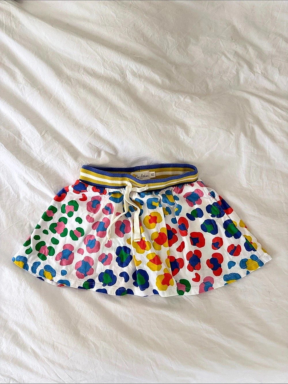 Mini Boden Frill Jersey Skort Girls Size 4-5Y
